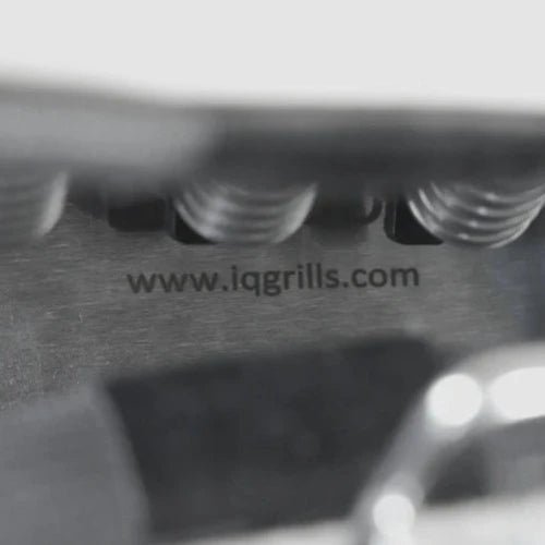 IQ GRILLS® — μεγάλο 22 ίντσες - ψησταριά Kamado με πλήρη αξεσουάρ — μαύρο άνθρακα