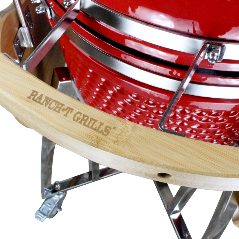 RANCH-T® ψησταριά Kamado - Classic 18 ίντσες — κόκκινο