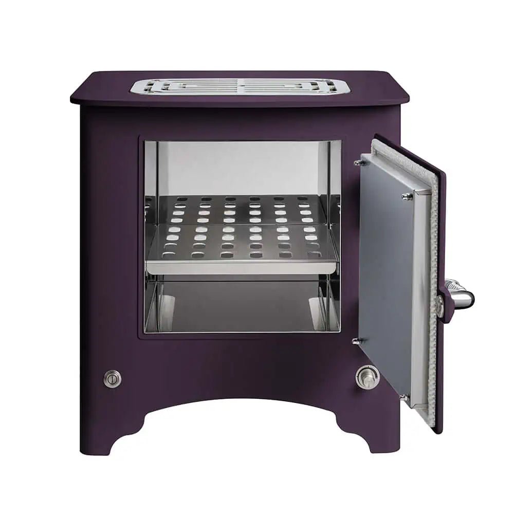 Everhot® ηλεκτρική σόμπα με φούρνο — Aubergine