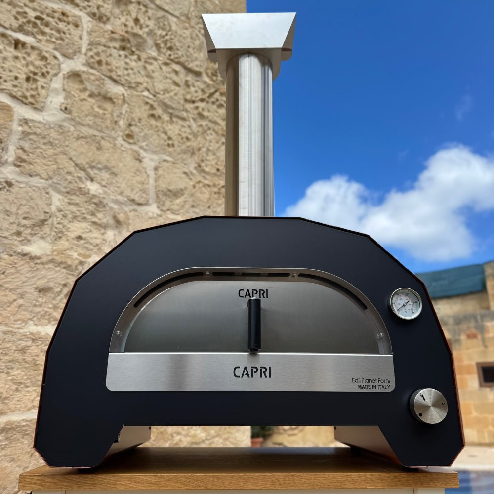 Edil Planet Forni® CAPRI φούρνος πίτσας υγραερίου για 2 πίτσες