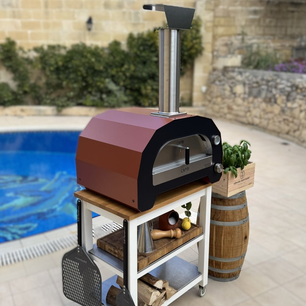 Edil Planet Forni® CAPRI φούρνος πίτσας υγραερίου για 2 πίτσες