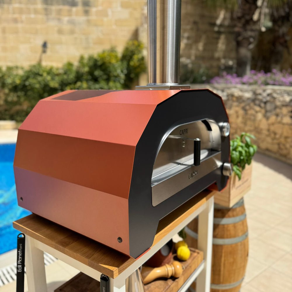 Edil Planet Forni® CAPRI φούρνος πίτσας υγραερίου για 2 πίτσες
