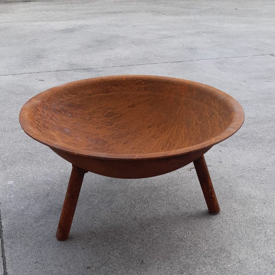 Εστία φωτιάς από χάλυβα Corten