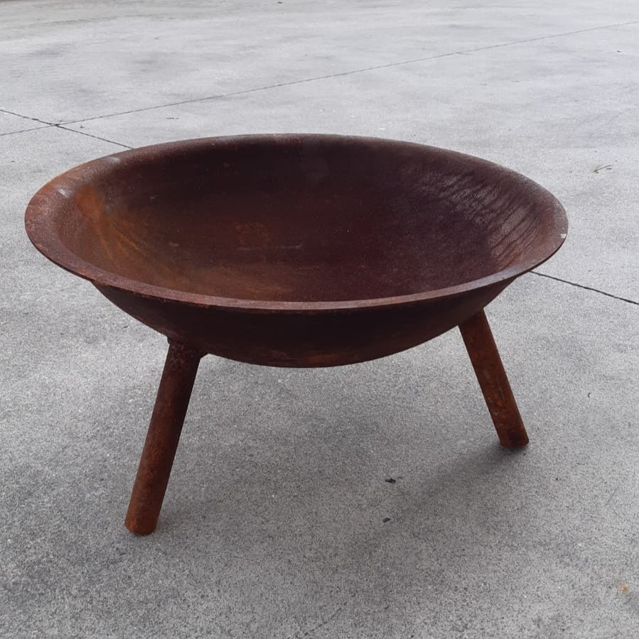Εστία φωτιάς από χάλυβα Corten
