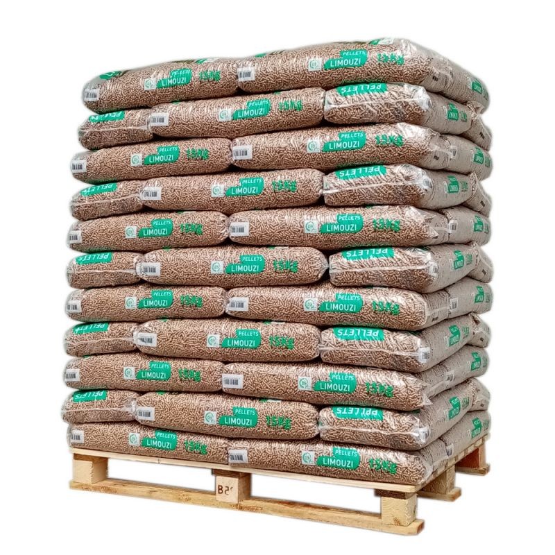 Pellet Limouzi – παλέτα με 71 σάκους των 15 kg